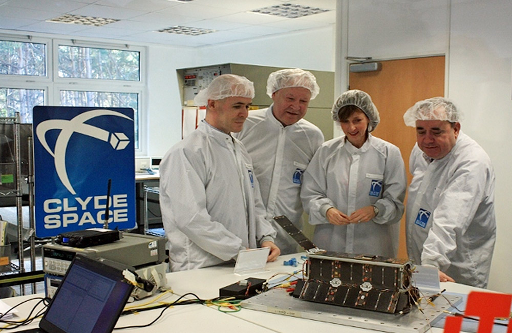 Scotland’s First Minister at Clyde Space